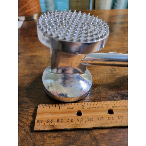 Norpro 10" Meat Tenderizer - Fine & Coarse Pounder Mallet - Picture 9 of 10